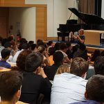 Cours en amphi à Télécom SudParis