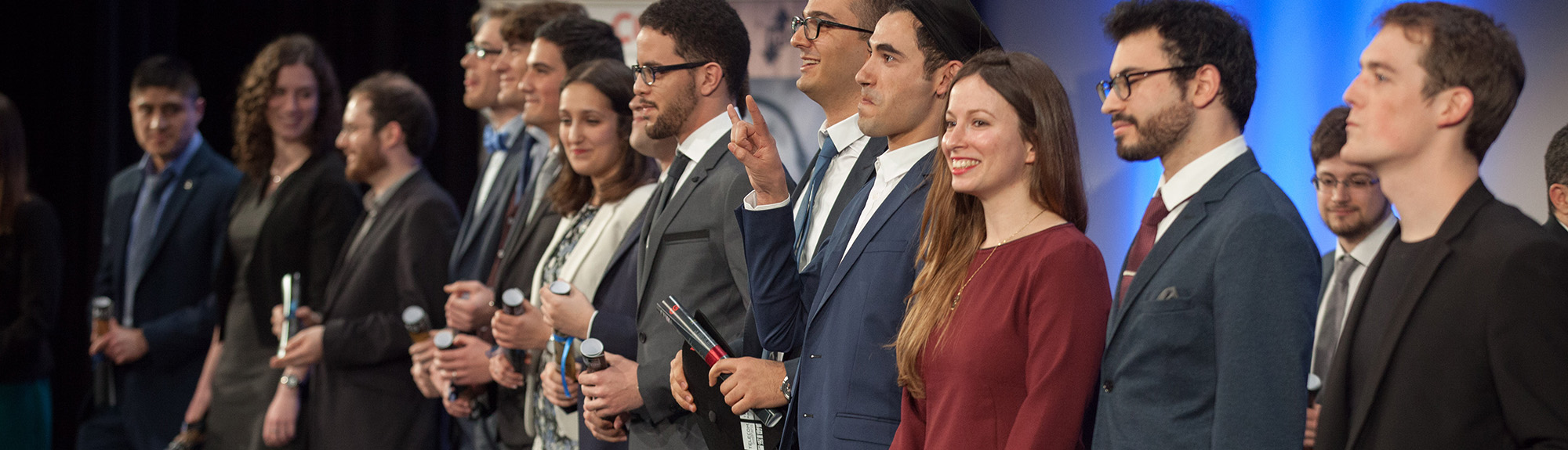 diplômés lors de la remise des diplômes 2016