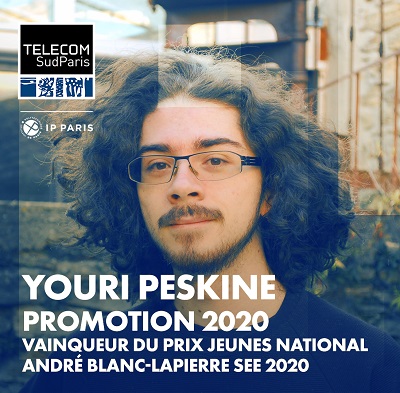 Youri PESKINE remporte le premier prix SEE André Blanc-Lapierre 2020